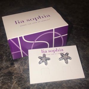 Lia Sophia Starfish Earrings